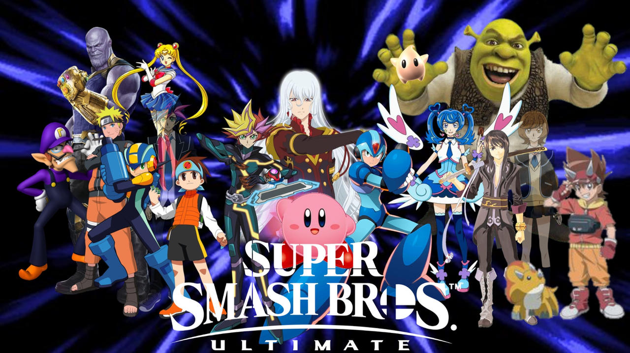 Super Smash Bros Ultimate Anime (Squid_Adler_X.V) by MMX-Multiverse ...