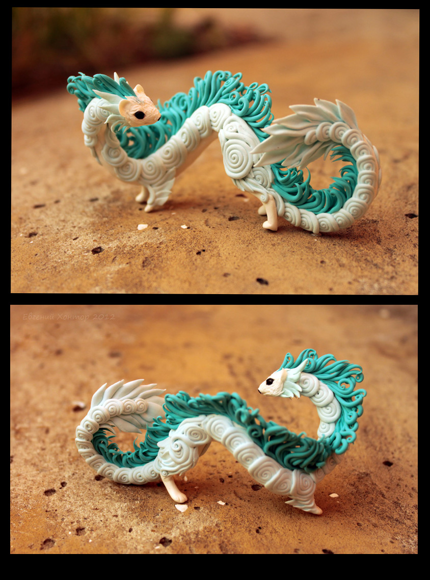 Little ermine-dragon