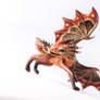 Playful dragon Irich - brown cute dragon