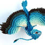 Little blue feather dragon