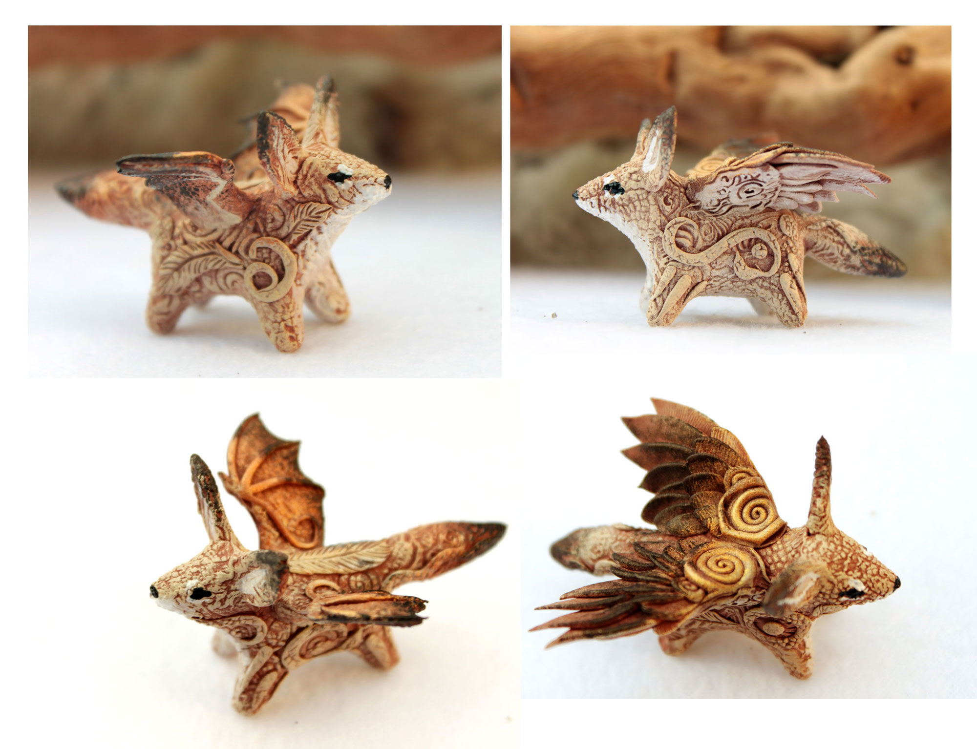 Winged foxes