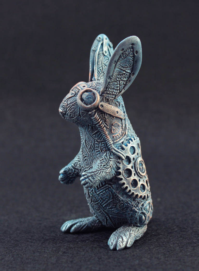 Steampunk rabbit by hontor on DeviantArt