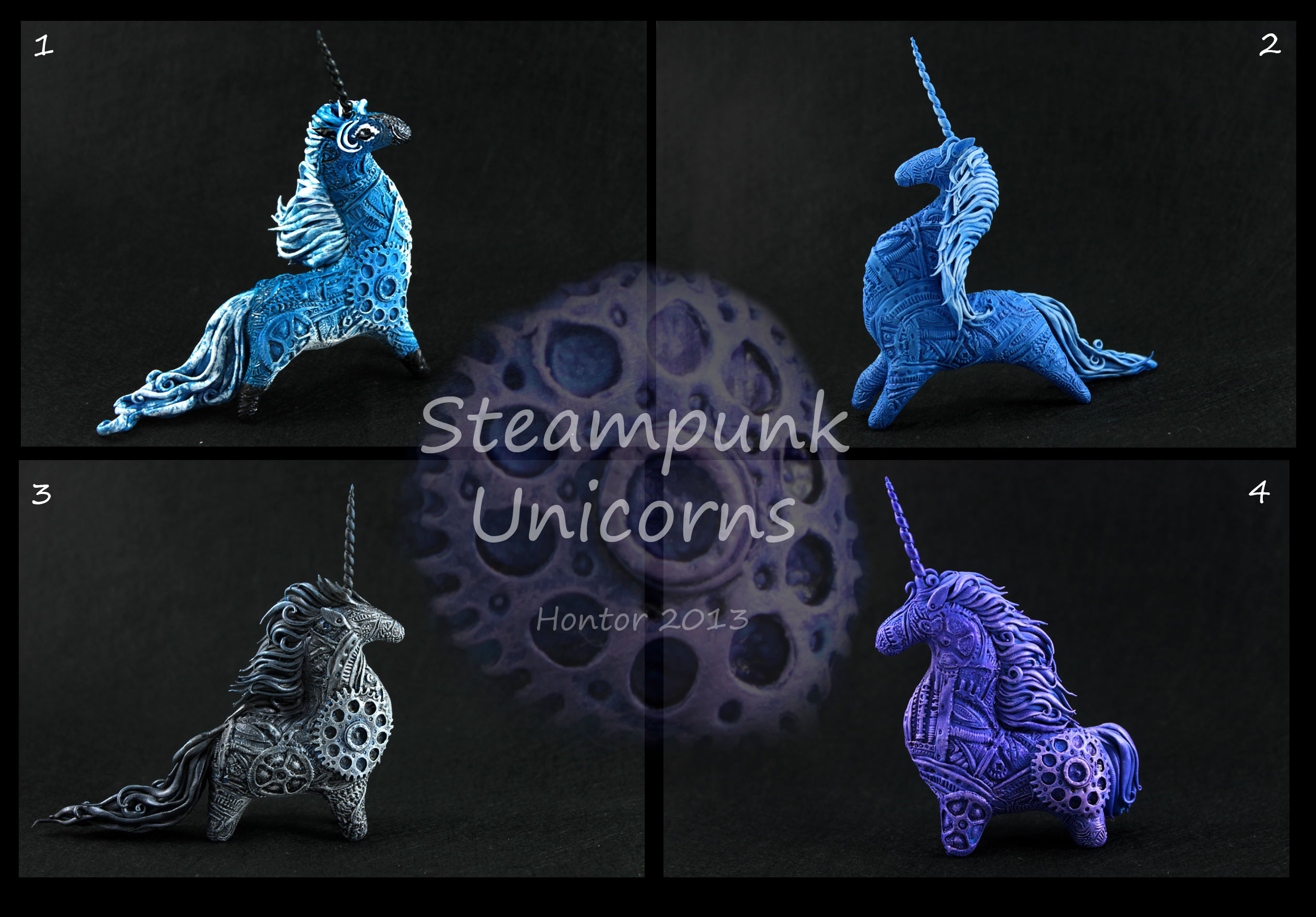 Cyberpunk unicorns