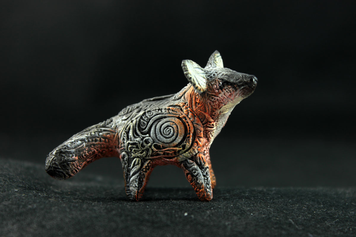 Grey Fox Totem