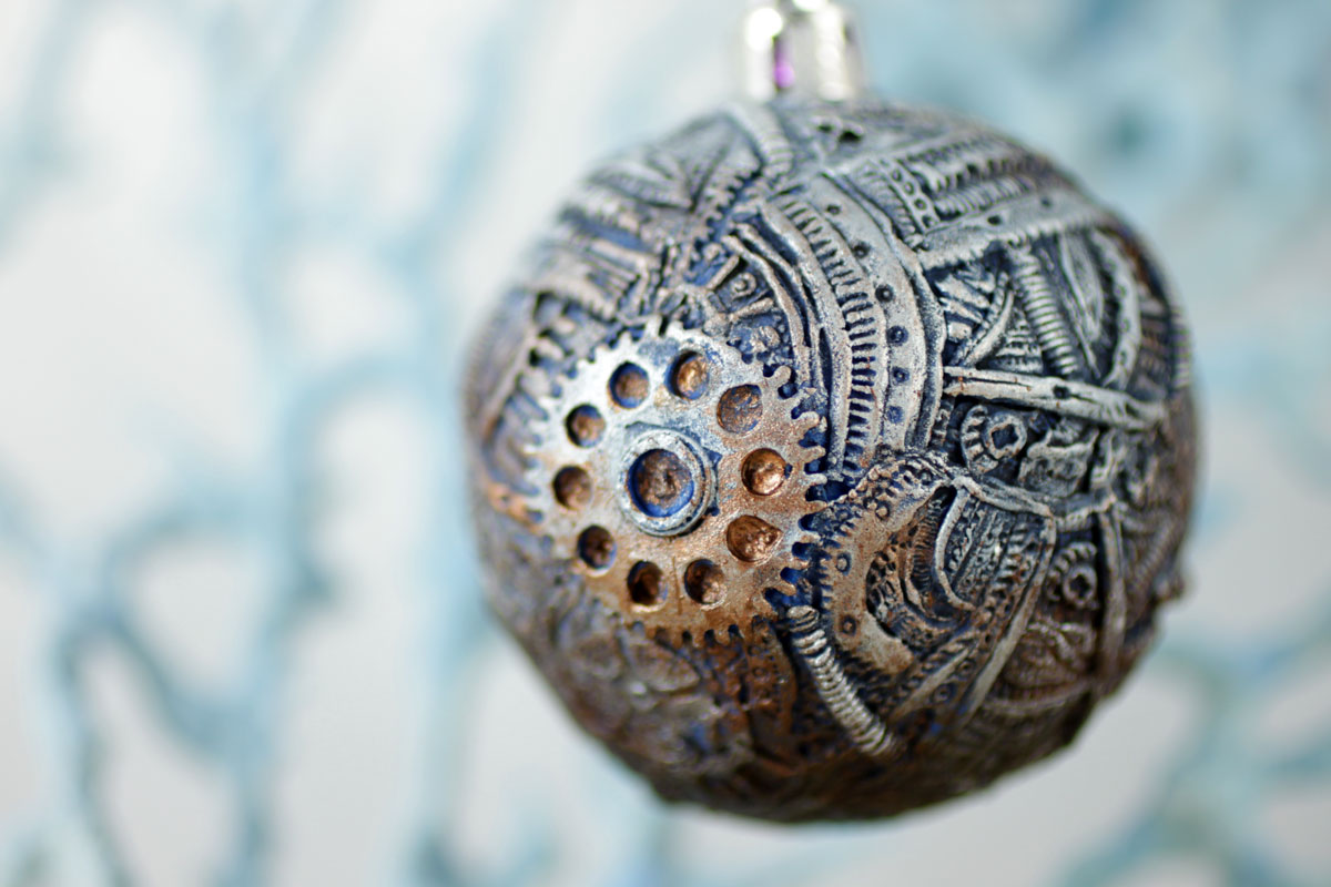 Steampunk Christmas ball