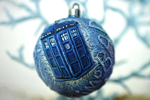 Tardis ornament