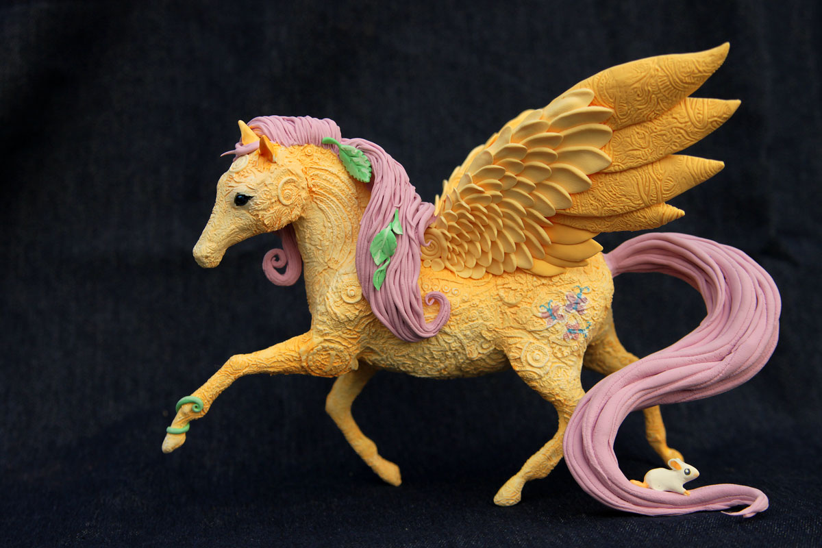 Fluttershy like real horse - My Little Pony by hontor