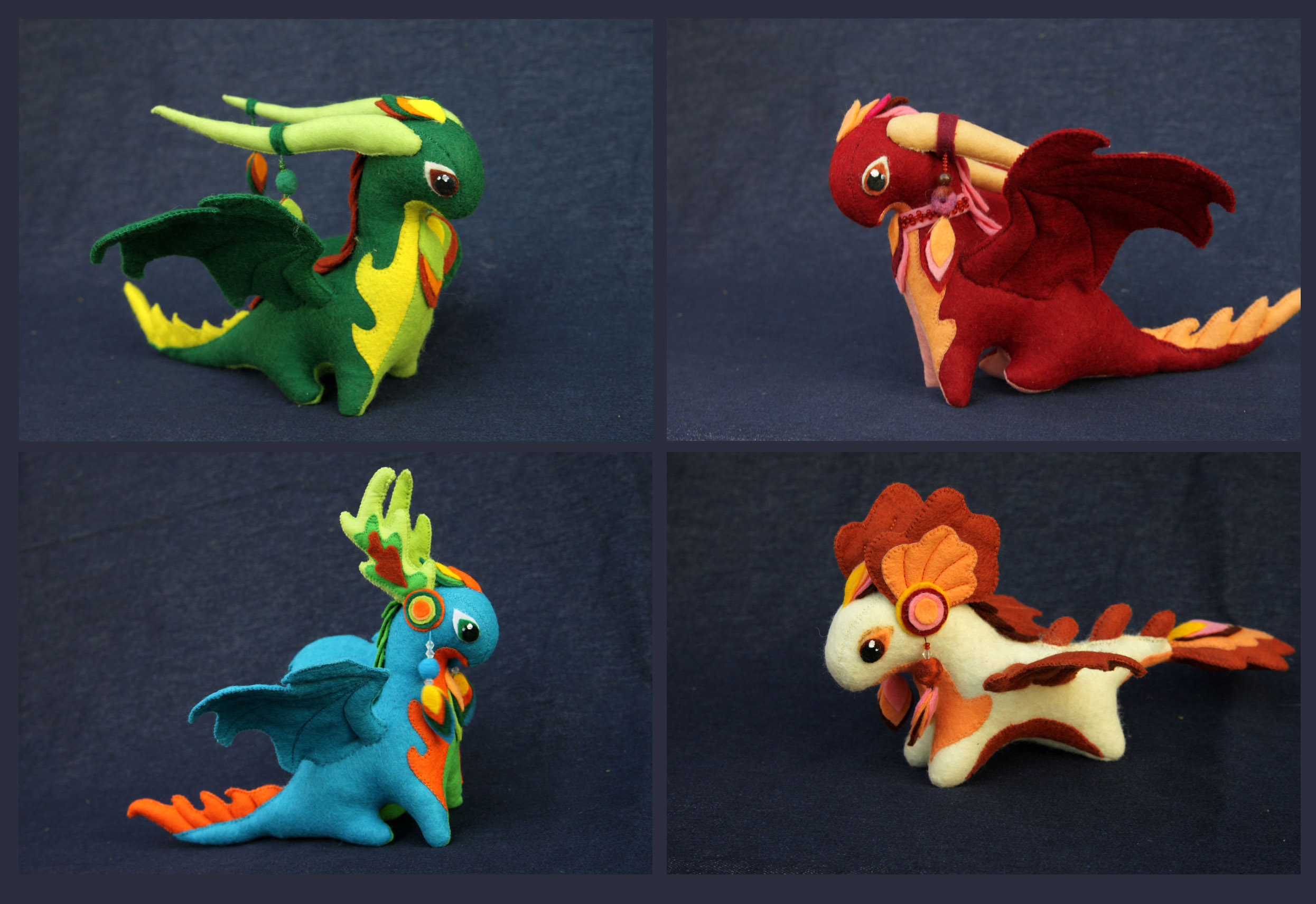 November dragons plushies