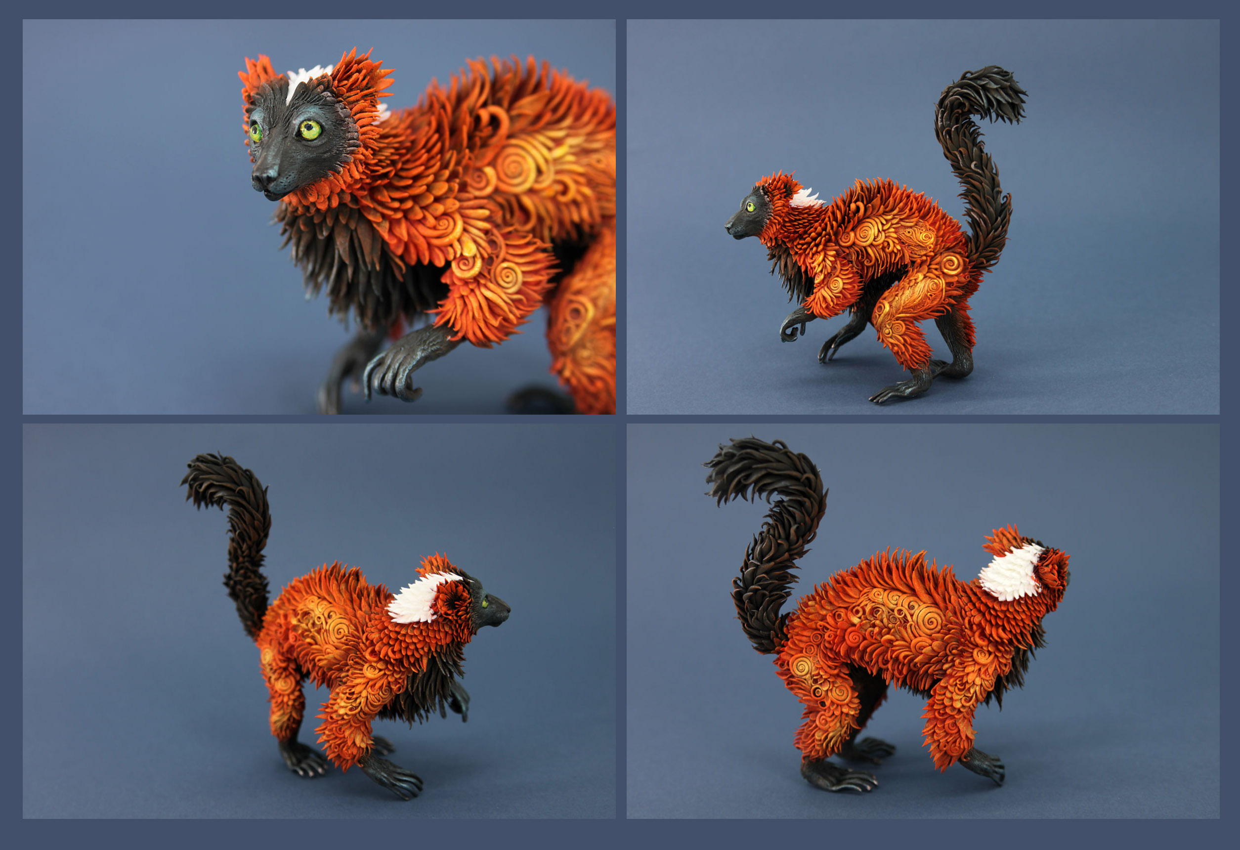 Red Ruffed Lemur II