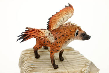 Feathered hyena