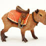 Saddled capybara