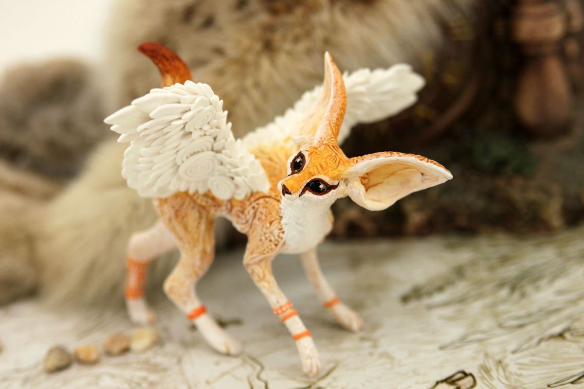 Winged fennec foxy 2