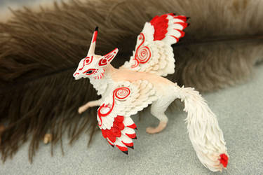 Winged kitsune