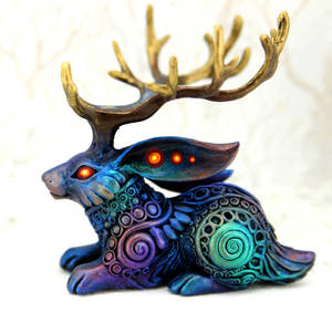 Jackalope Forest Spirit