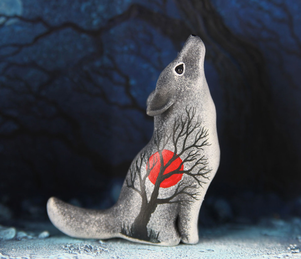 Howling wolf Moon Wanderer by hontor