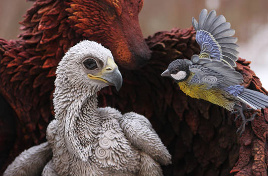 Eagle and Titmouse - Birth in the new nest