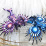 Sea dragons Glaucus atlanticus inspired