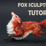 Tutorial Fox sculpture