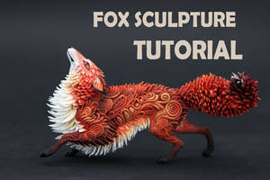 Tutorial Fox sculpture
