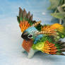 Colorful bird dragon