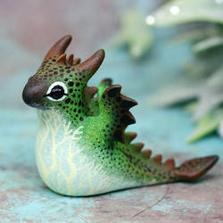 Cute fat dragon