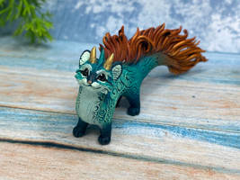 Cat dragon baby