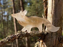 Fox spirit in the forest