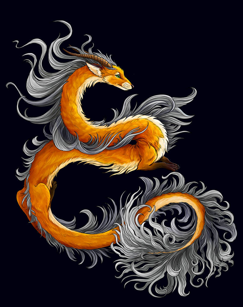 Dragoon Fox Fox dragon by hontor on DeviantArt