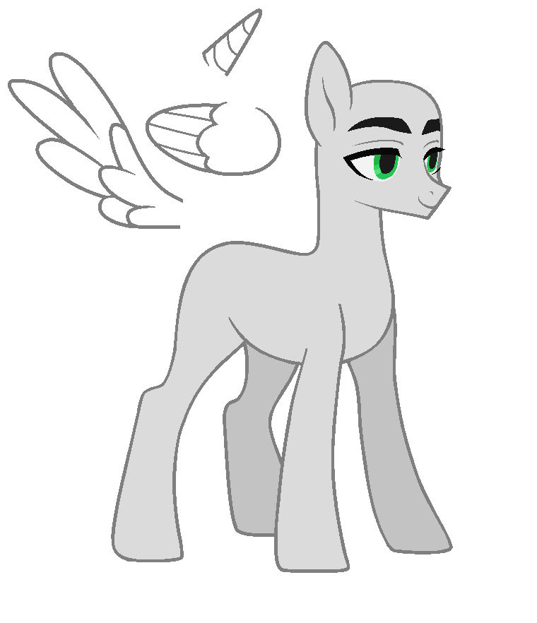 MLP base 01 by Una-Magnapinna on DeviantArt
