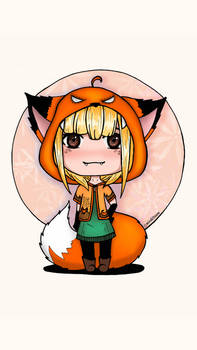 Chibi kitsune