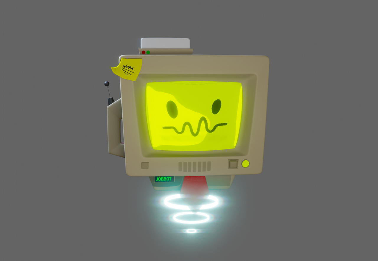 Job Bot by polygonparadise on DeviantArt
