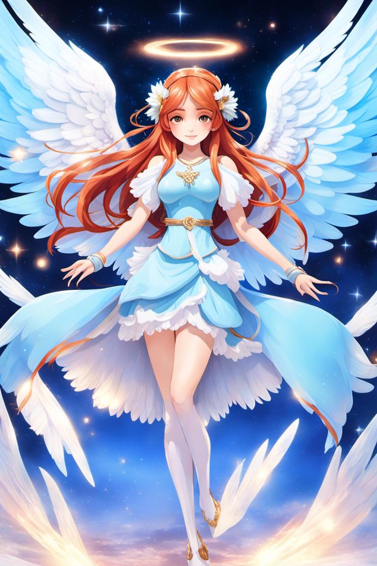 Ruby Angelca Original: Ruby Angel By AI - 1 (6B) by tiranodragon3 on DeviantArt