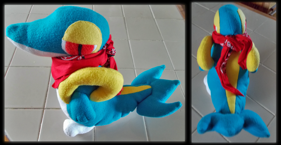Shiny Sergeant Snivy plush by MirageFalcon on DeviantArt