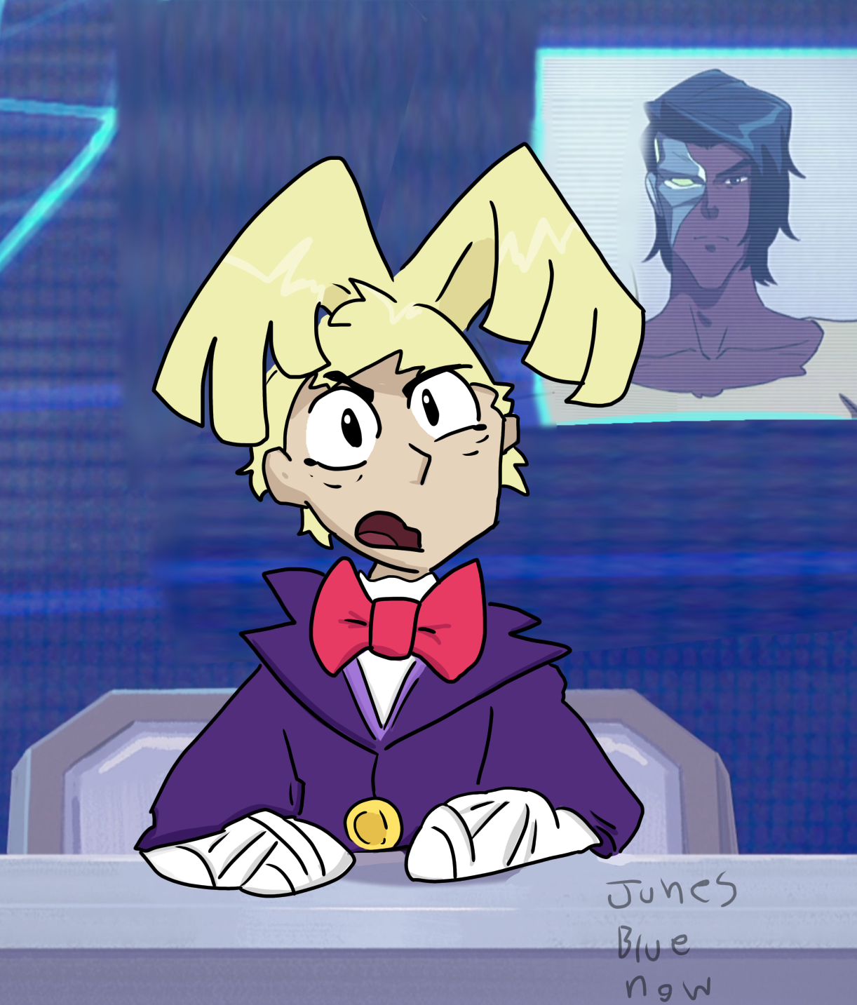 Human Captain Laserhawk Rayman by JunesIsBlue on DeviantArt