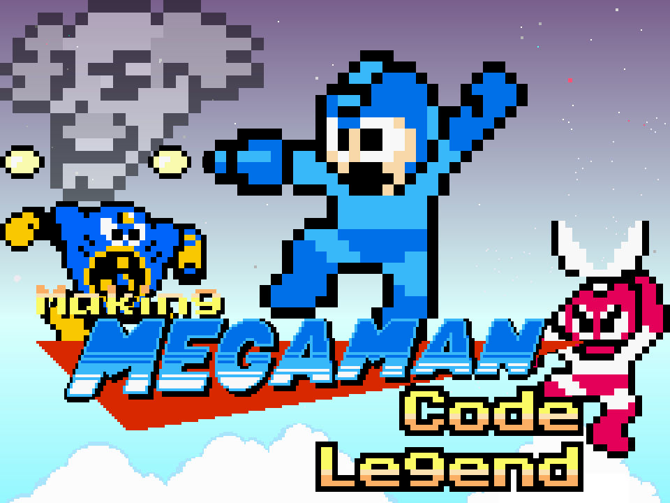 Making Mega Man Code Legend 8Bit Title by N64Mario84 on DeviantArt