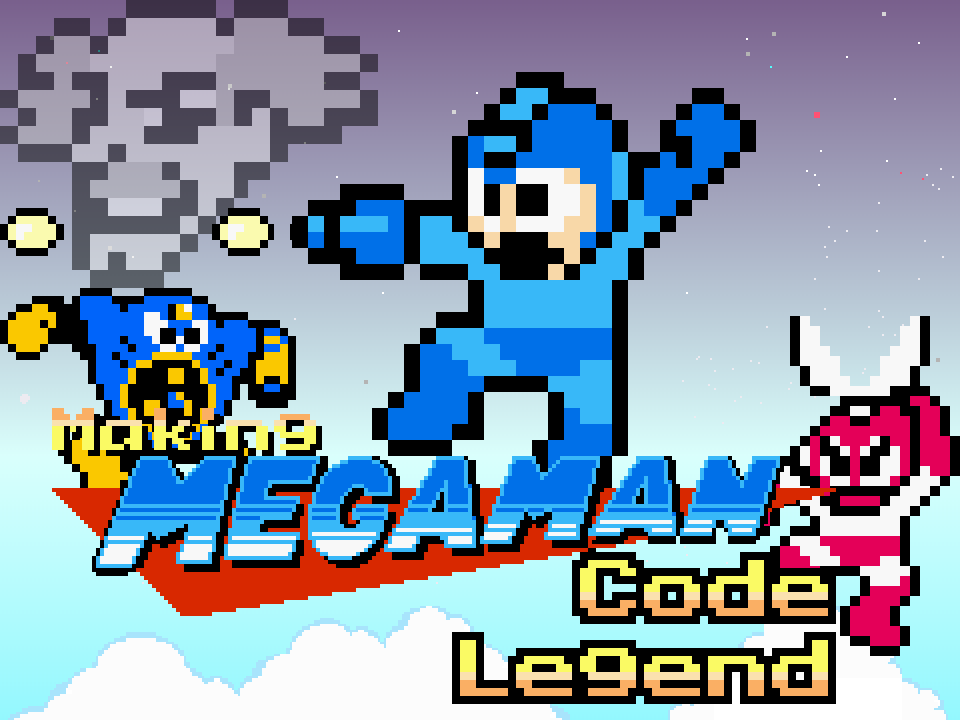 Making Mega Man Code Legend 8Bit Title by N64Mario84 on DeviantArt