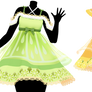 [P2U] lemon and lime dress