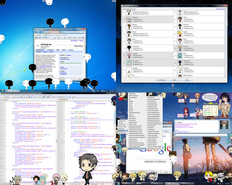 Shimeji-ee Screens by relic-nt