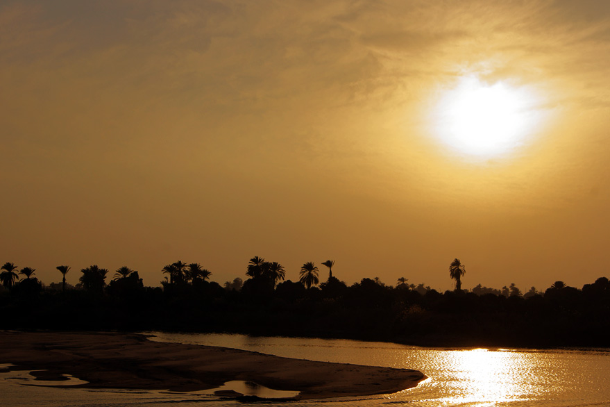 Sunset at the Nile