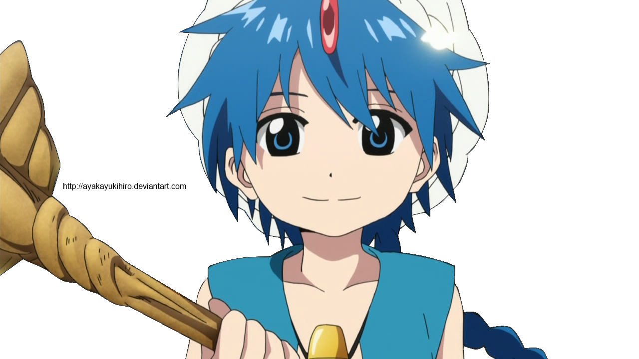 Magi the kingdom of magic:Aladdin render by AyakaYukihiro on