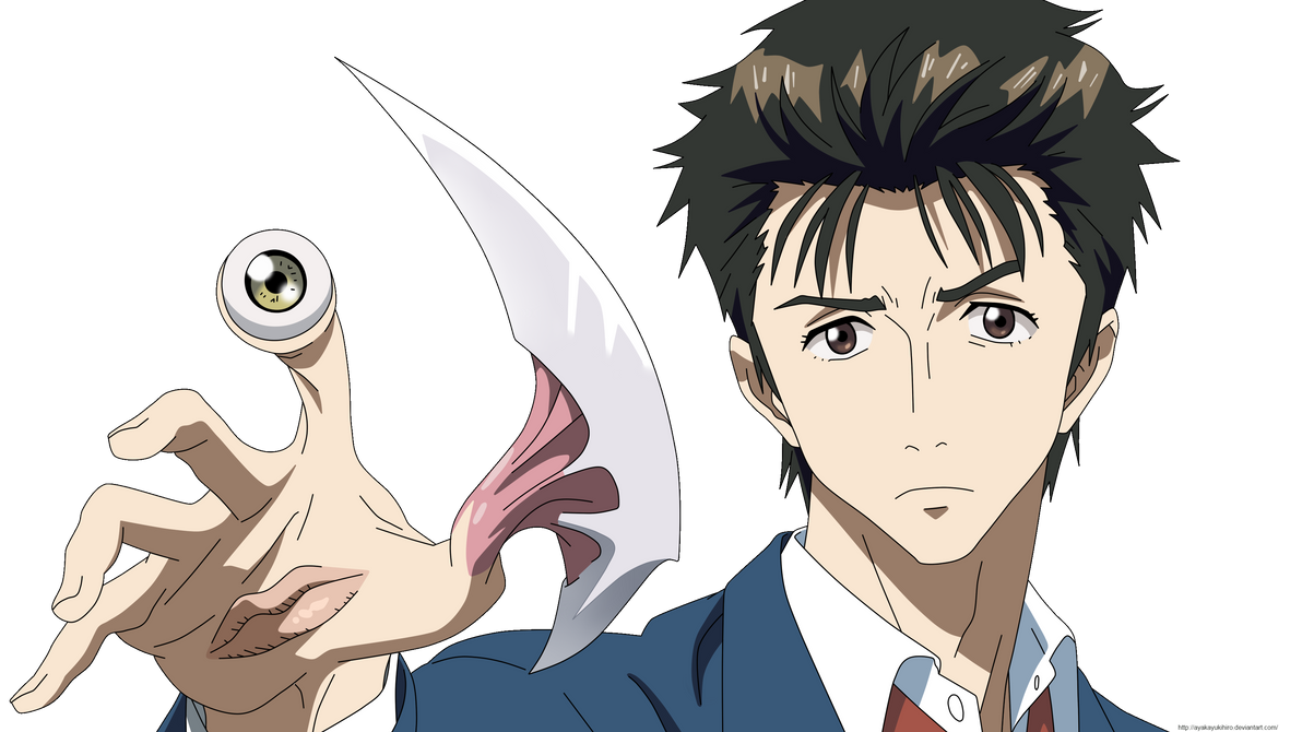 Kiseijuu:Shinichi and Migi vector by AyakaYukihiro on DeviantArt.