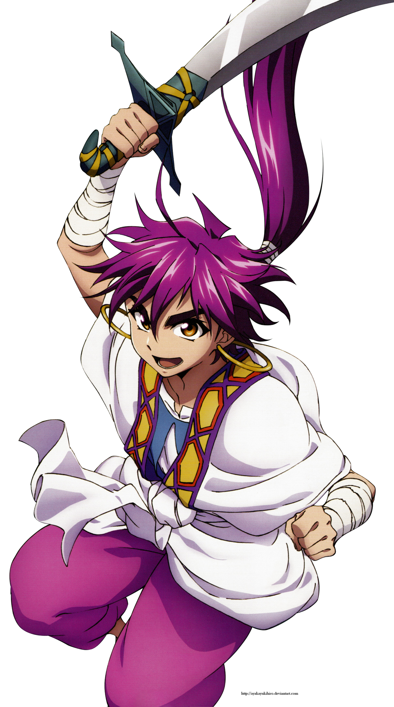 Magi Sinbad no Bouken Sinbad render by AyakaYukihiro on DeviantArt