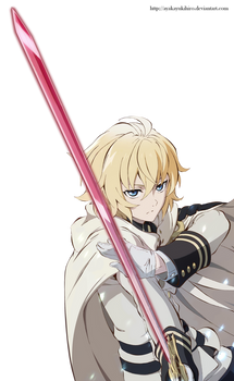 Owari no Seraph: Mika render