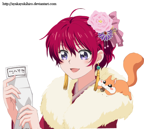 Akatsuki no Yona:Yona render