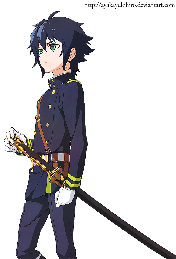 Seraph Of The End Yuu Cards Owari no Seraph:Yuu render by AyakaYukihiro on DeviantArt