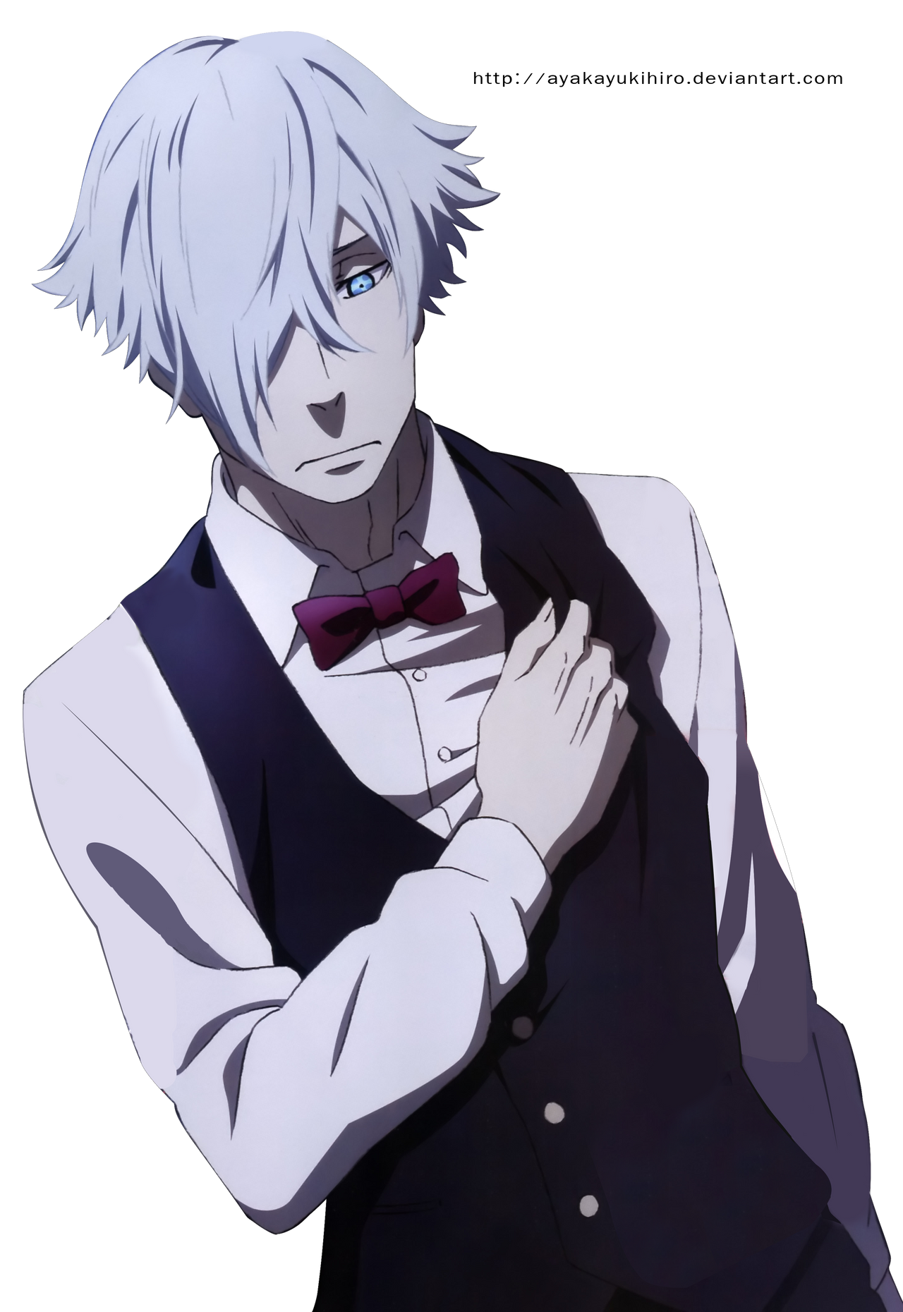 Death Parade:Decim render v 2 cleaning by AyakaYukihiro on DeviantArt