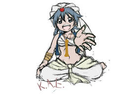 Magi-The Labyrinth of magic:Aladdin female version