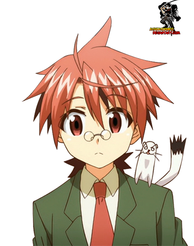 Negima Deviantart Negima: Negi Springfield and Chamo render by AyakaYukihiro on DeviantArt