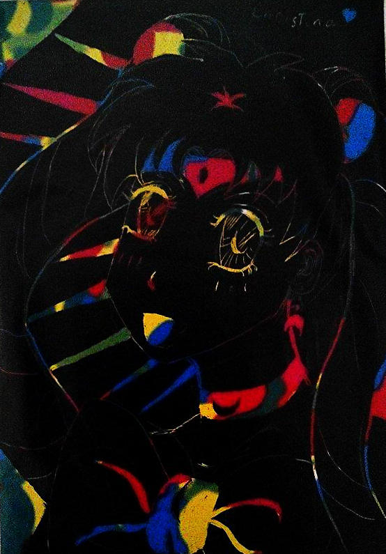 Scratch Art First Try Sailor Moon by DosadiVH on DeviantArt