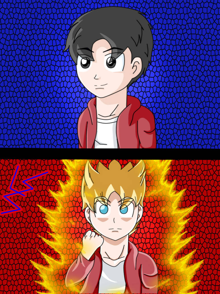 Dan Base And Super Saiyan My Anime Style by LeonSaiyajin on DeviantArt